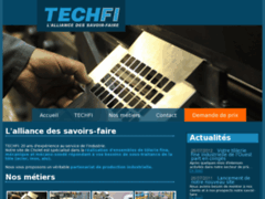 Tôlerie fine industrielle dans l'ouest - TECHFI.fr