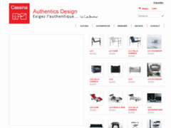 Meubles Le Corbusier et mobilier Cassina sur Authentics Design