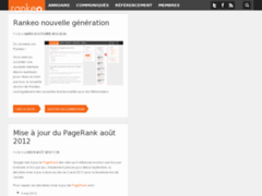 Rankeo communiqués de presse et annuaire