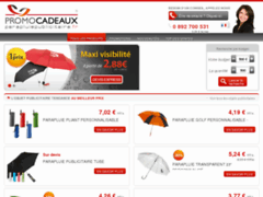 Le parapluie publicitaire par Promocadeaux