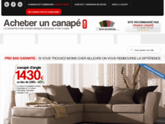 N°1 du canapé sur internet