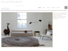 Luminaire design atelier moderniste