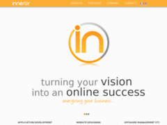 La création et le développement de site internet avec Innergy
