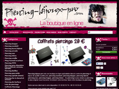 Espace de vente de piercings