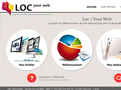 Location et référencement de site internet 