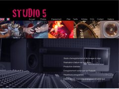 le Studio 5 à Liege : enregistrement, mixage et mastering
