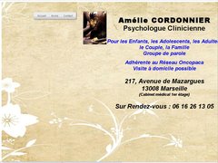 Amélie Cordonnier psychologue Marseille