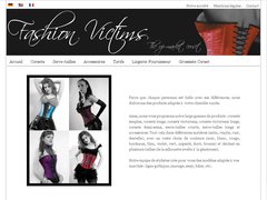 Catalogue de corsets