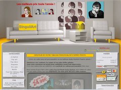 Tableau personnalisé à la Andy Warholl