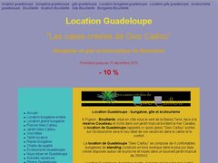 location gîte Guadeloupe