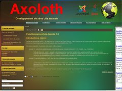 Axoloth - développement Joomla